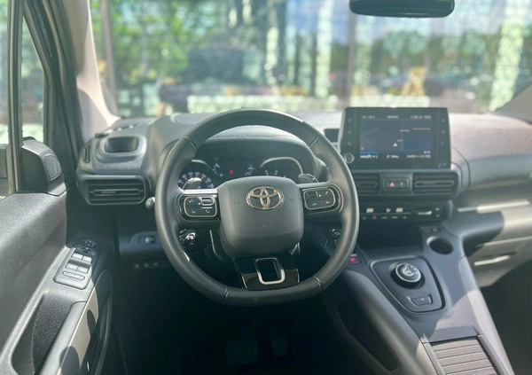 Toyota Proace City Verso cena 139900 przebieg: 19722, rok produkcji 2022 z Byczyna małe 596